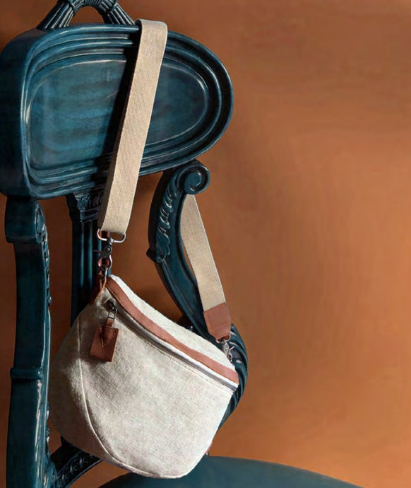 Natural Saddle Bag - Natural