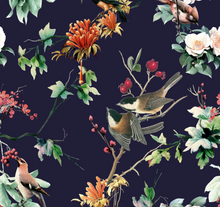 Botanical Birds - Navy Full PJ Set