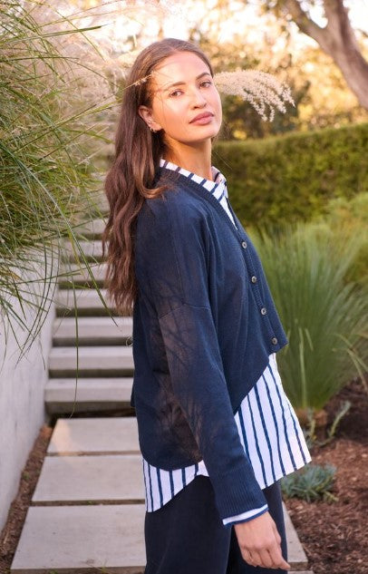 Becky Cardigan - Blue