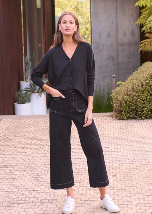 Penne Jeans - Black