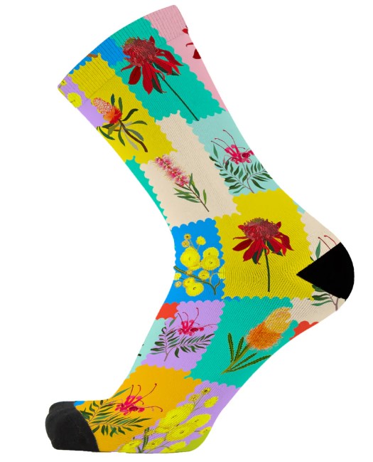 Outback Petals Socks