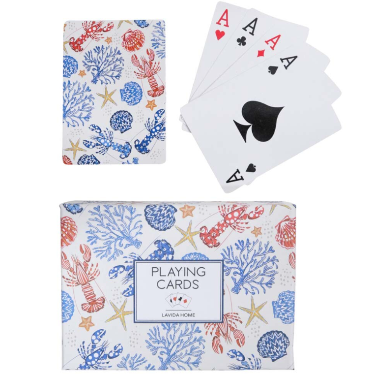 Playing Cards - Lobster