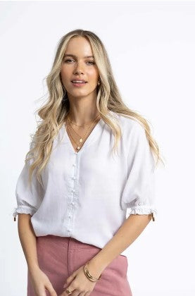 Reece Blouse - White