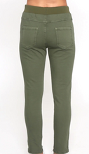 Riley Stretch Jogger - Khaki
