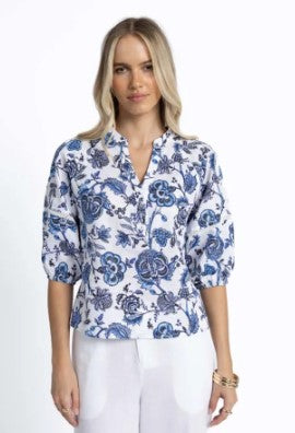 Rosa Blouse - Jardin Print