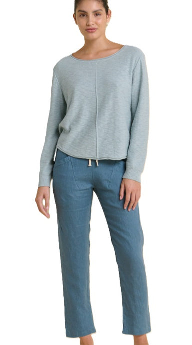 Luxe Linen Pants - Teal