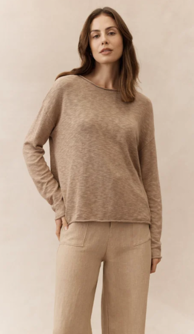 Nellie Top - Taupe