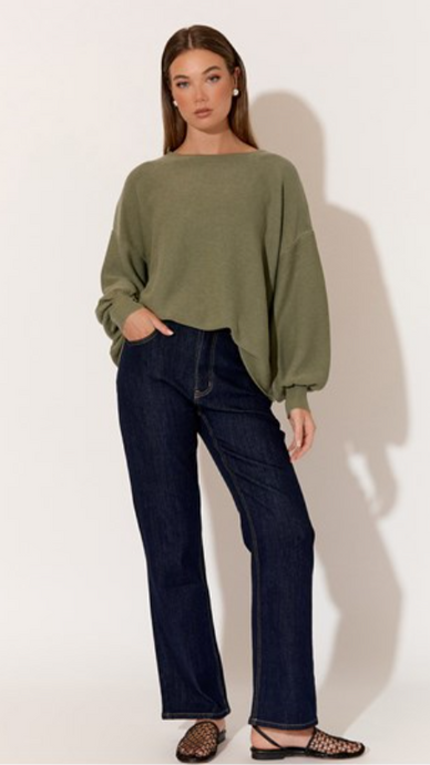 Sierra Straight Leg Jean - Dark Denim
