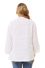 Roxy Sequin Shirt - White