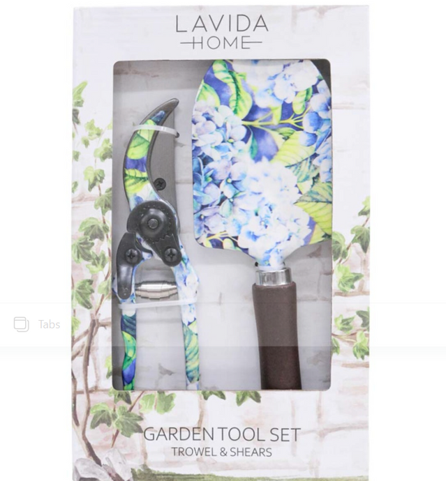 Garden Tools S/2 - Hydrangea