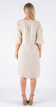 Oaklee Linen Frill Dress - Linen