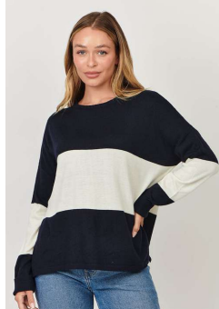 Namastai Jumper - Ink Stripe