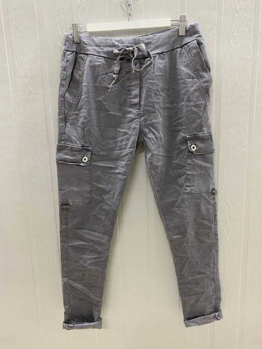 Ruby Cargo Pants - Grey