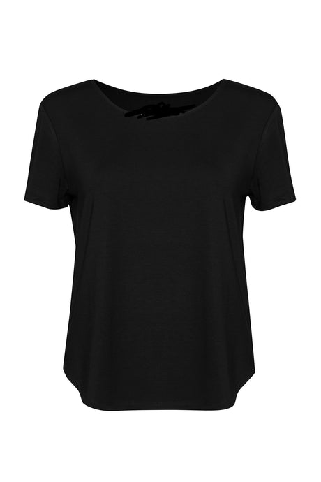 Janis Bamboo Tee - Black