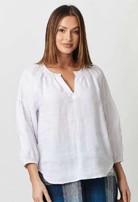 Noor Top - White