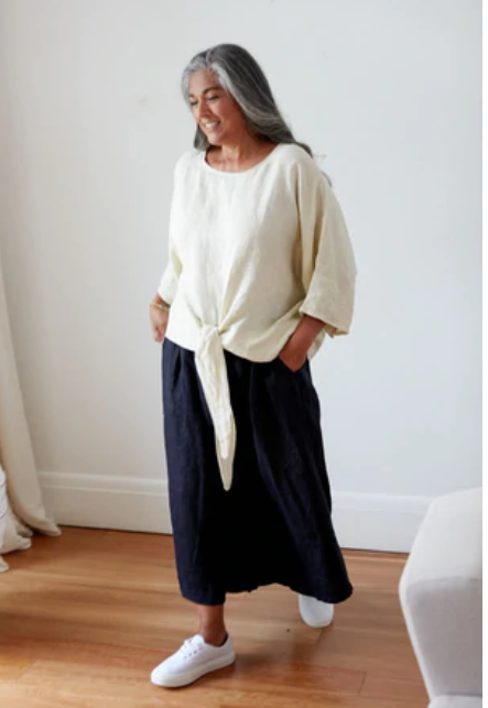 Monty Boxy Top - White